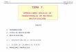 Presentación de PowerPoint - Universidad de Castilla - … · PPT file · Web view2013-06-10 · tema 7 rectificación tema 7. operaciones bÁsicas de transferencia de materia: