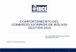 COMERCIO EXTERIOR DE BOLIVIA - Inicio | IBCEibce.org.bo/userfiles/file/...BOLIVIA-INFORME-ANUAL-22-DIC-2015.pdf · comportamiento del comercio exterior de bolivia gestiÓn 2015 1