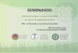 SEMINARIO - Bienvenido al CRPML - EC .2011-09-21  Convenios de PML y Agendas Sectoriales Actualmente