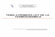 GUIA4 PRIMERA LEY - Termoaplicadaunefm's Blog · tema 4: primera ley de la termodinÁmica termodinÁmica. 1 universidad nacional experimental francisco de miranda area de tecnologÍa