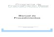 Manual de Procedimientos - .Procedimientos Programa de Financiamiento Basal Versión 3.0 Santiago,