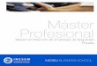 Máster Profesional - Master Online, Cursos … · al desarrollo profesional y personal de sus ... La Deontología Profesional 2. La Conducta Ética del Personal de Seguridad Privada