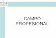 CAMPO PROFESIONAL - Escuela Nacional de Trabajo …€¦ · Definición de campo profesional. •Es el estudio de la inserción de los egresados al campo laboral. ... 3.-Diseño del