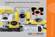 Catálogo General de GeoMax 2011 - … · todos los equipos GeoMax, lo cual significa que puedes estar seguro de la confiabi- ... exportar en el formato que desee para control total