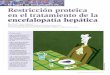 El lugar en terapéutica de Restricción proteica en el ...aeeh.es/wp-content/uploads/2012/04/v9n4a622pdf001.pdf · pacientes con cirrosis, y se relaciona con un aumento de la morbimortalidad
