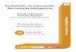 CLI Evaluación de Educación Secundaria Obligatoria8bc01c33-d985-4971-a759... · Primera lengua lingüística extranjera: ... Secundaria Obligatoria curso de ESO ... Código 1: respuesta