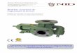 Bombas rotativas de engranajes internos - … · Bombas rotativas de engranajes internos NTD ha incorporado a su línea de suministros las bombas rotativas de engranajes internos