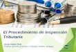 El Procedimiento de Inspección Tributariaasesorias.xara.hosting/Cursos/Procedimiento-de-inspeccion-.pdf · Profesor Derecho Financiero y ... procedimientos de gestión e inspección