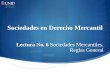 Sociedades en Derecho Mercantil - moodle2.unid.edu.mxmoodle2.unid.edu.mx/dts_cursos_mdl/ejec/DE/SD/S06/SD06_Visual.pdf · El estudiante comprenderá la importancia de los ... mercantil
