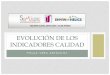 EVOLUCIÓN DE LOS INDICADORES CALIDADhws.vhebron.net/envin-helics/Descargas/presentaciones/2016/05... · Estrategia necesaria para disminuir el desarrollo de resistencias. MOTIVO