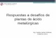 Respuestas a desafíos de plantas de ácido - H2SO4 · plantas de ácido metalúrgicas Ing. Carlos Lama Córdova COBRAS 2013 . SCC - SOUTHERN COPPER . SCC - SOUTHERN COPPER . SOUTHERN