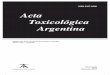 ISSN 0327-9286 Acta Toxicológica Argentina · Integra el Núcleo Básico de Revistas Científicas Argentinas y se puede acceder ... Asma brônquica ocupacional foi observada em 15%
