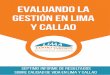 ÍNDICE - Lima Cómo Vamos | Observatorio Ciudadano · En el caso de Callao, la densidad por área administrativa es de 7,795 habitantes por km 2. El distrito con el El distrito con
