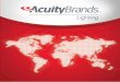 Qué es Acuity Brands - abl-internationalsales.com · de iluminación de estado sólido (SSL Technology), lo cual permite un mayor número de edificios inteligentes mediante la integración