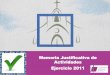 Memoria Justificativa de Actividades Ejercicio 2011 · Informe de Aseguramiento Razonable de PwC ... Actividad Pastoral (V) Horas de Dedicación Pastoral por Actividad Más de 49