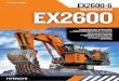 EX2600-6 EX2600 - Home | Hitachi · 2016-02-03 · Pases de cucharón necesarios para llenar los camiones volquetes Camión Carga útil nominal Capacidad del cucharón Pases ... El