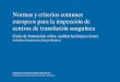 Normas y criterios comunes europeos para la inspección de ... · Normas y criterios comunes europeos para la inspección de centros de transfusión sanguínea Guía de formación