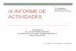 IX INFORME DE ACTIVIDADES - H. Ayuntamiento de …cancun.gob.mx/.../02/NOVENO_INFORME_DE_ACTIVIDADES.pdf · Comité de Reglamentación Mismo que Presido, con el apoyo de la Contraloría