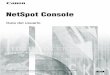 NetSpot Console - descargas.grancanaria.comdescargas.grancanaria.com/interno/Manuales impresoras y... · Organización de este manual Antes de empezar Utilización de NetSpot Console
