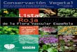 Comité Editorial: Juan Carlos Moreno Saiz, Helios … · Convallariaceae-Crassulaceae ... campo de la taxonomía al de la conservación y puede que promueva 