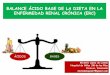 Balance ácido base de la dieta: un nuevo paradigma … · Balance nitrogenado negativo . Aminoácidos Efecto de la acidosis metabólica sobre la proteolisis muscular como mecanismo