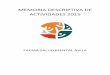 MEMORIA DESCRIPTIVA DE ACTIVIDADES 2015 - …asociacionfaema.org/.../Memoria-de-Actividades-Faema...Ávila-2015.pdf · salud, rehabilitación cognitiva, lenguaje y comunicación,
