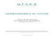 GENERADORES de VAPOR - utu.edu.uy · GENERADORES de VAPOR Texto Ordenado de Resoluciones de URSEA Versión enero 2017 ACLARACIÓN: ... 9 INFORME TÉCNICO DE INSPECCIÓN 