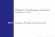 Práctica 1. Programación Funcional - Assemblasubversion.assembla.com/svn/undiupv/LPP/pHelium.pdf · Objetivo de la práctica Presentar las facilidades básicas del entorno de programación