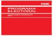 Programa Electoral PSOE 2011 - s01.s3c.ess01.s3c.es/imag3/pdf/elecciones/Programa_PSOE_2011.pdf · 3.2 Extensión de la oferta educativa en las diferentes etapas de la vida 77 