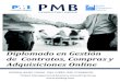 Diplomado On Line en Gestión de Con- - PMBpmbcg.com/docu/Brochure de Contratos, Compras y Adquisiciones... · Expositor de Congresos Regionales del PMI en Perú, Chile, Bolivia,