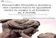 Desarrollo filosófico-jurídico del camino hacia la ... · Tomo I. Un análisis de la época Prerromana a ... INFLUENCIA DEL PENSAMIENTO CLÁSICO EN LAS LEYES ... 3.1.2- Contenido