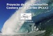 Proyecto de Contaminación Costera en el Caribe (PCCC) · uso de plaguicidas en la agricultura, escorrentía urbana, fertilización y riego de los campos de golf, así como residuos