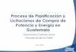 Plan de Expansión del sistema de generación y …³n 2012-2026 Plan de Expansión del Sistema de Transporte 2012-2021 1 Indicadores del Sector Eléctrico de Guatemala Contenido Indicadores