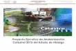 Proyecto Ejecutivo de Modernización Catastral 2015 …catastro.hidalgo.gob.mx/descargables/ARMONIZACION CONTABLE/CU… · actualización de la gestión catastral, que contempla la