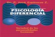 PSICOLOGÍA DIFERENCIAL fin de la Psicología Diferencial es el estudio científico y objeti-vo de las diferencias individuales en el comportamiento; o bien, el es-tudio desde el punto