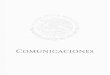 Comunicaciones - gob.mx · en el sector de telecomunicaciones y radiodifusión. ... de telecomunicaciones en las negociaciones de los ... Reforma Constitucional era de 366 mil millones