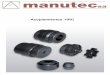 Laminas Tensoras - Manutecmanutec.es/images/productos/33/33.acoplamiento_hrc.pdf · Desalineación paralela ha- sta 0,5 mm Desalineación axial hasta 1,7 mm Gracias a características