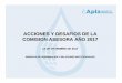 ACCIONES Y DESAFIOS DE LA COMISION ASESORA AÑO …apla.gov.ar.vxct22007.avnam.net/files/pdf/2018/01/logros_2017.pdf · Comisión Asesora en materia de estado de situación de los
