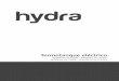Termotanque eléctrico - Hydra · to, válvula para sobrepresión de agua. ... autorizado por el fabricante a fin de reparar el termotanque. DIAGRAMA 1 DIAGRAMA 2 Desagote de