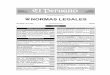 Cuadernillo de Normas Legales - Fitel - Ministerio de ... · “Normas y Procedimientos para la gestión y utilización ... Rosa de Lagarto y Sumidero de los Distritos Judiciales