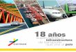18 años - Preciso Agencia de Contenidospreciso.pe/wp-content/uploads/2016/06/OSITRAN.pdf · de carreteras, puertos, aeropuertos y ferrocarriles. ... En este periodo, ... Lambayeque
