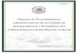 Manual de Procedimientos Administrativos de la Unidad de ...transparencia.tecdmx.org.mx/sites/default/files/archivos/art121/01/...Administrativos de la Unidad de Jurisprudencia y Estadística
