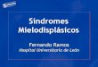 Síndromes Mielodisplásicos - SEHH · Etiopatogenia Contexto inmune: en los SMD de menor riesgo existe un aumento de la apoptosis y un contexto autoinmune, mientras que en los de