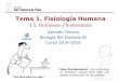 Tema 1. Fisiología Humana - dpbiologia.weebly.comdpbiologia.weebly.com/uploads/2/1/5/5/21553524/gtp_t2.fisiologia... · Sistema endocrino (control del resto de glándulas) (Tiroxina)