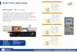 INYECTORA CHEN HSONG - Maquitec Solutions · permite mayor velocidad de la inyección, además de un tornillo especial con diseño que rinde substancialmente mejor calidad del producto