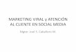 MARKETING VIRAL y ATENCIÓN AL CLIENTE EN … · 2015-04-21 · intereses de los clientes y su afinidad por X red social ... Everett Rogers en 1962 Teoría de Marketing Viral . Los