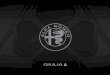 Alfa Giulia 48p ES - tallereschinares.com · Gana los dos primeros mundiales de Fórmula 1 1965 – Giulia Sprint GTA ... Giulia Quadrifoglio constituye la convergencia perfecta entre
