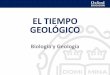 EL TIEMPO GEOLÓGICO - iescarlosbousono.com · Criterios de polaridad de los estratos - Forma de los estratos - Estructuras sedimentarias internas - Estructuras sedimentarias de la