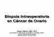 Biopsia Intraoperatoria en Cáncer de Ovario - …igmdp.com.ar/.../BiopsiaIntraoperatoriaOvario.pdf · en Cáncer de Ovario Diego Häbich, MD, PhD ... histologicamente existe una