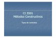 CI 5501 Métodos Constructivos - u-cursos.cl · detallado y A.P.U. por posibles variaciones de contrato. VARIACIONES DE UNA SUMA ALZADA Cambios en las bases del contrato, proyectos